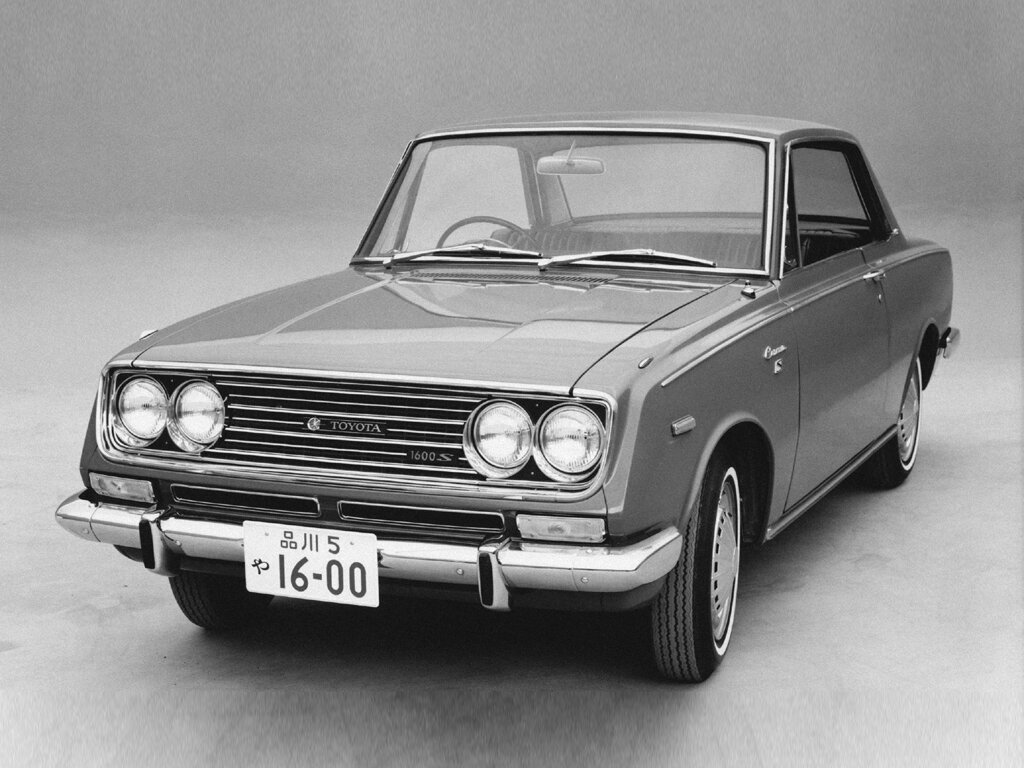 Toyota Corona (RT50, RT51) 3 поколение, рестайлинг, купе (06.1966 - 05.1967)